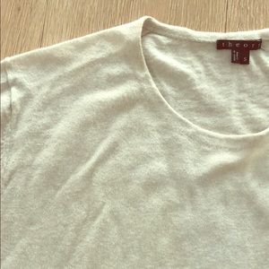 Theory Cotton Cashmere Lightweight Sweater